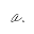 a