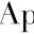 a