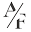 a