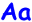 a