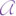 a