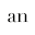 a