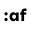 a