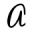 a