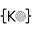 k