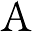 a