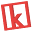 k