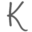 k