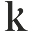 k