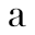 a