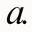 a