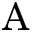 a