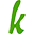 k